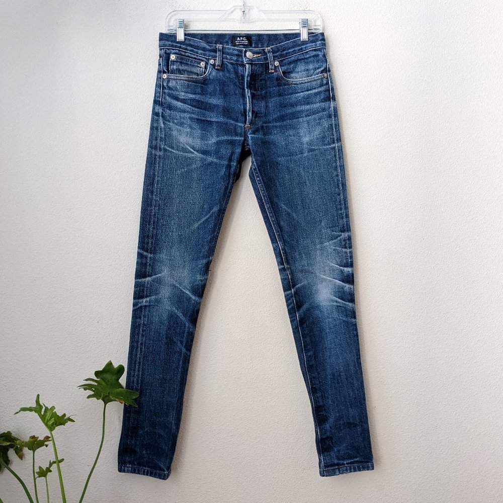 A.P.C. Petit Standard Jean Droit Etroit